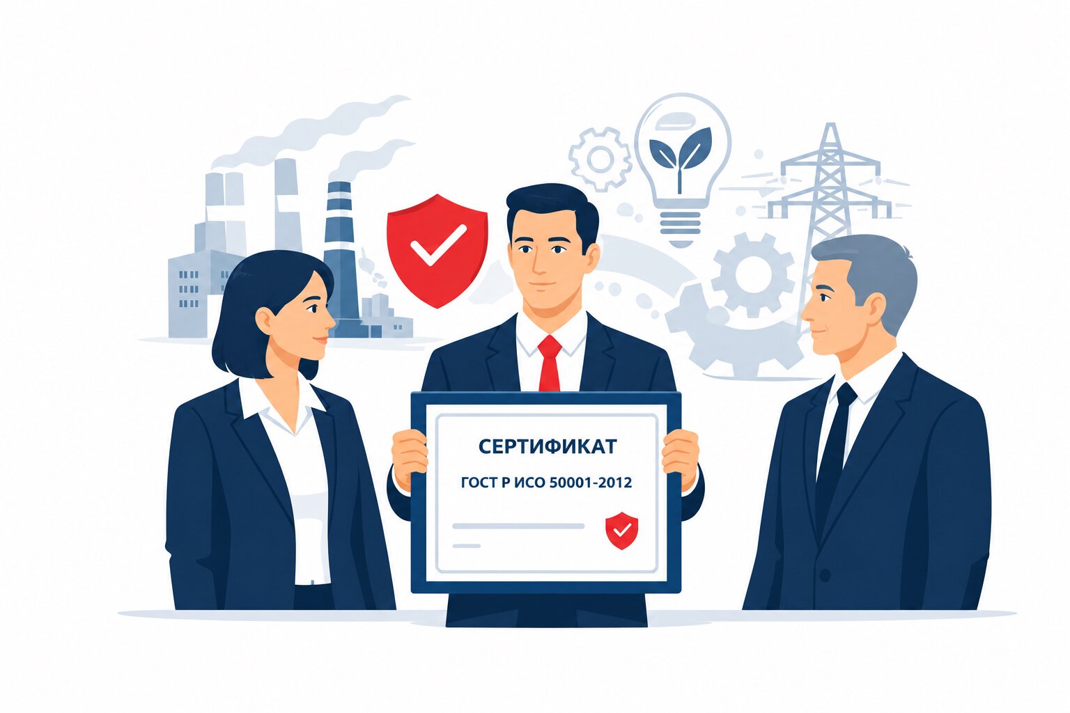 Оформление сертификата ГОСТ Р ИСО 50001-2012 в Туле и по всей Тульской области