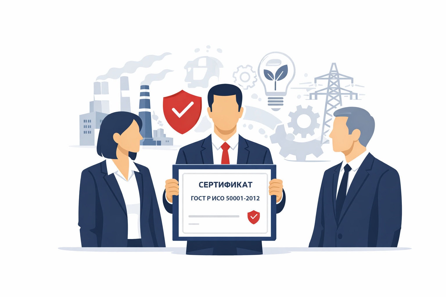 Оформление сертификата ГОСТ Р ИСО 50001-2012 в Туле и по всей Тульской области