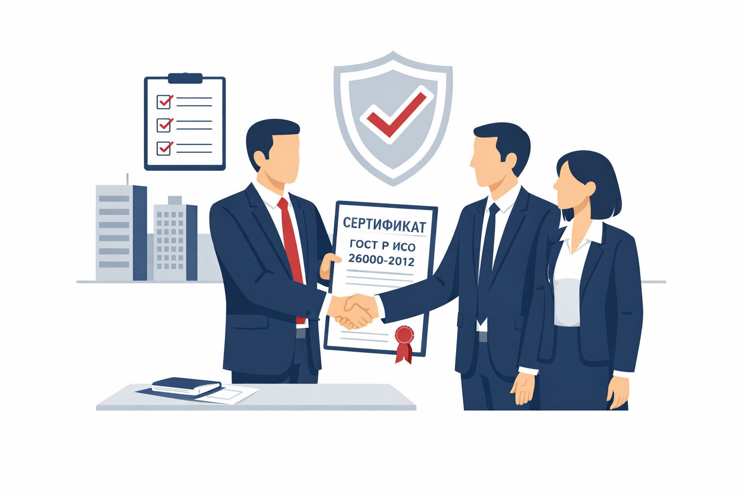 Порядок оформления сертификата ГОСТ Р ИСО 26000-2012 в Туле