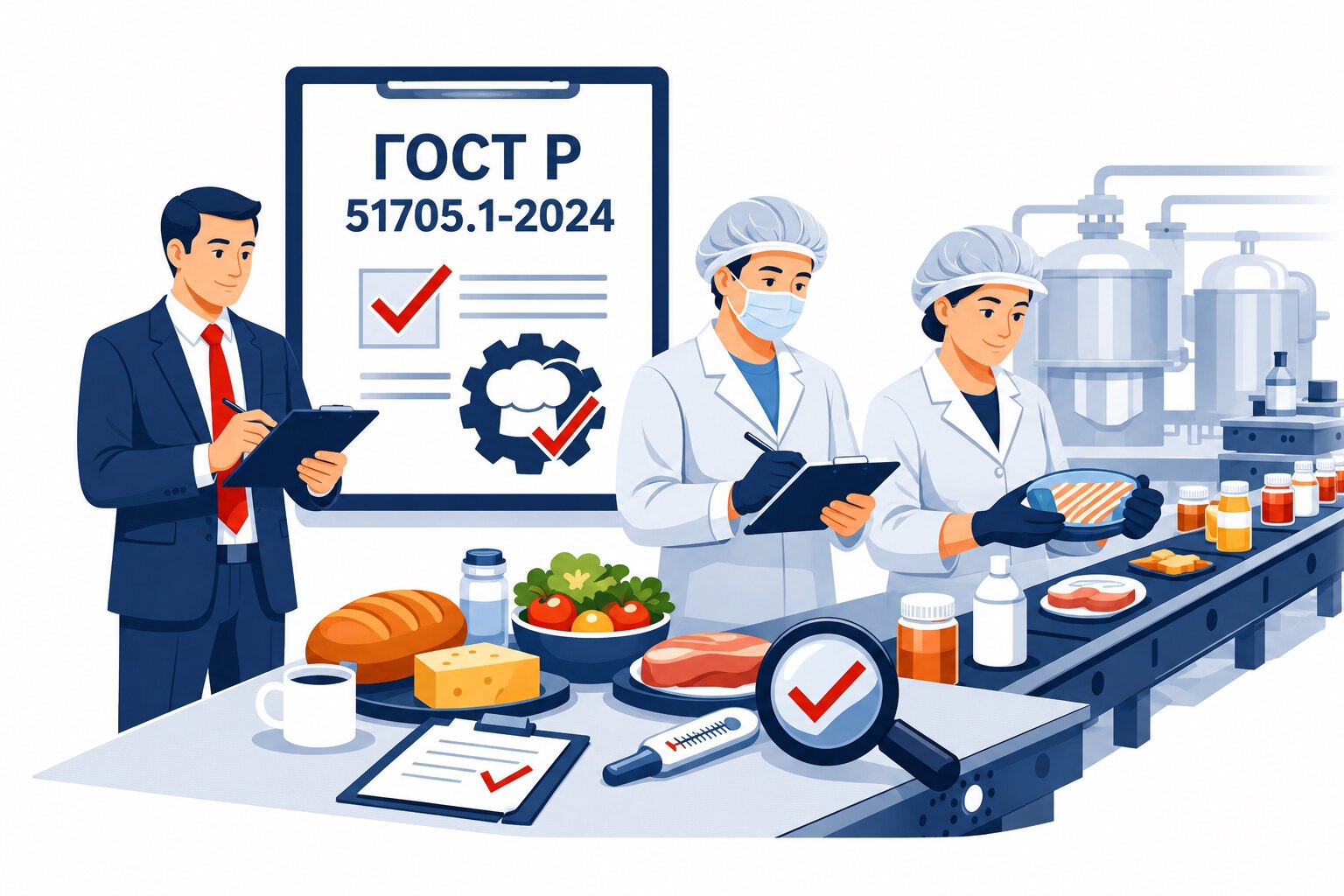 Оформление ГОСТ Р 51705.1 2024 ХАССП в Туле